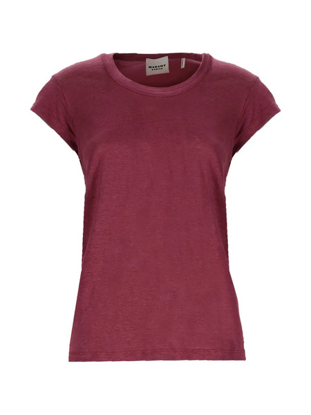  Marant étoile Round-neck T-shirt - Red 