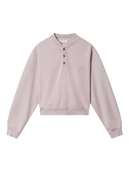  Marant étoile Simony Embroidered Sweatshirt - Pink 