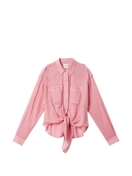  Marant étoile Valiane Pocket Shirt - Pink 