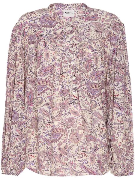  Marant étoile Zalika Shirt - Neutrals 