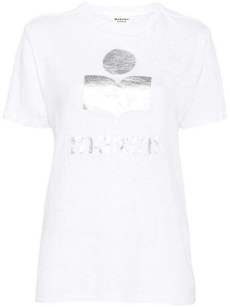  Marant étoile Zewel Linen T-shirt - White 