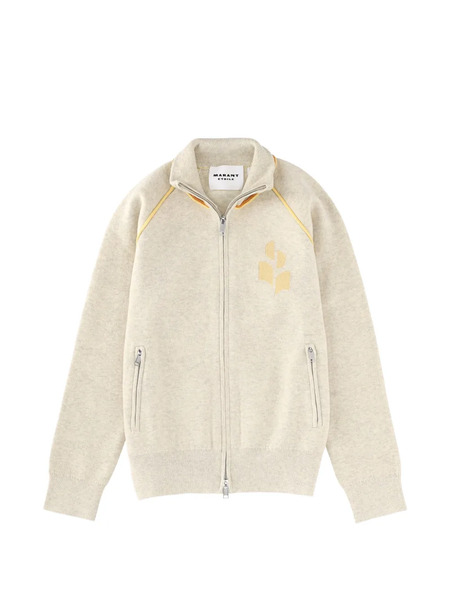  Marant étoile Zipped Sweatshirt - Grey 