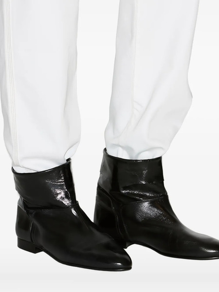  Marant Juoza Leather Boots - Black 