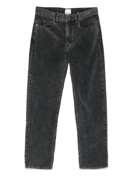  Marant Logo-patch Trousers - Black 
