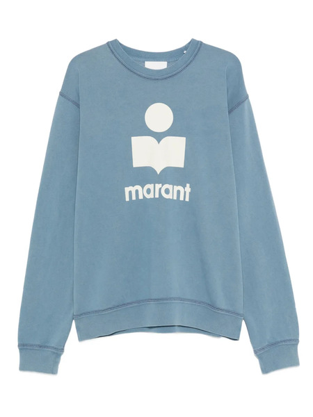 Marant Logo-print Sweatshirt - Blue 