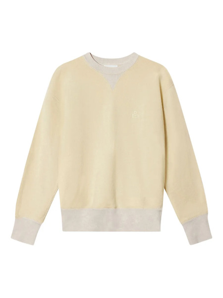  Marant Miker Embroidered Sweatshirt - Yellow 