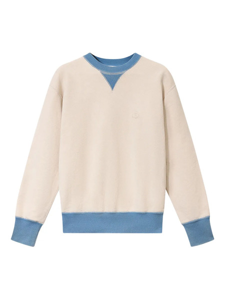  Marant Miker Logo-embroidered Sweatshirt - Neutrals 