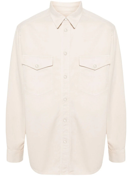  Marant Tailly Denim Shirt - Neutrals 