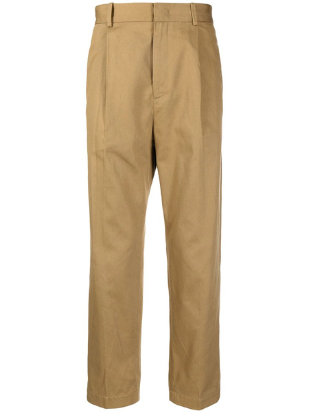  Marant Tailored-cut Cropped Trousers - Brown 