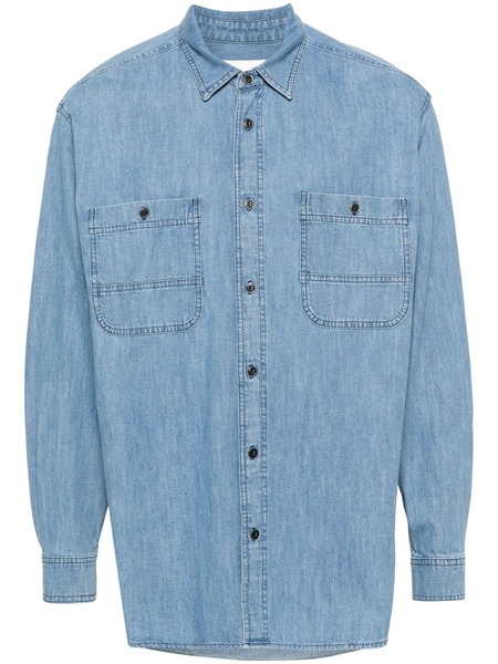  Marant Vhelynton Denim Shirt - Blue 