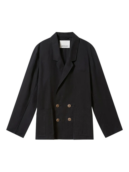  Marant Yhann Buttoned Blazer - Black 