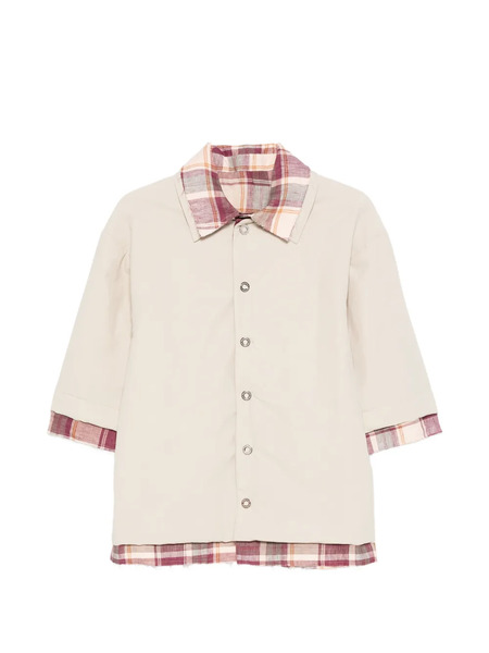  Marbell Peggy Bowling Shirt - Neutrals 