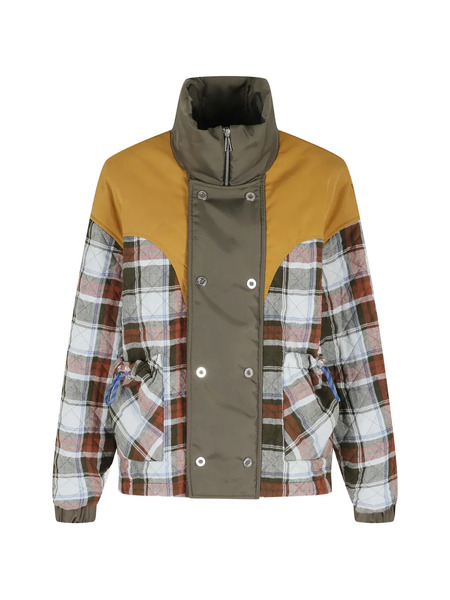  Marbell Turtleneck Long-sleeved Jacket - Green 