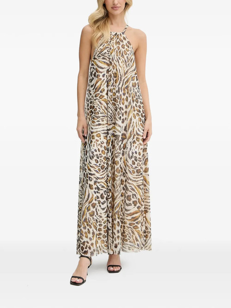  Marc Aurel Animal-print Maxi Dress - Neutrals 