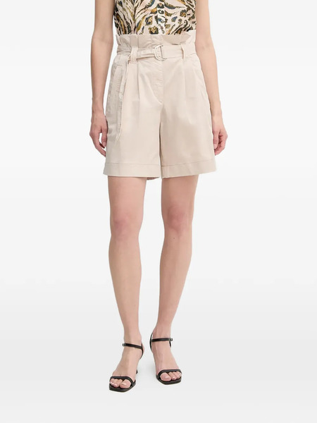  Marc Aurel Belted Shorts - Neutrals 