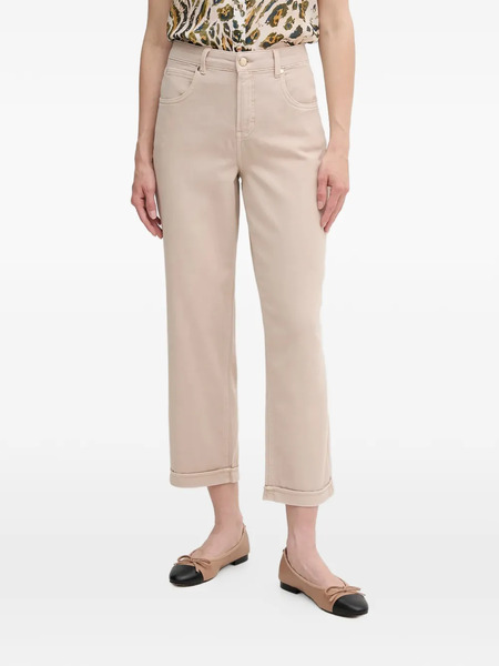  Marc Aurel Cuffed Trousers - Neutrals 