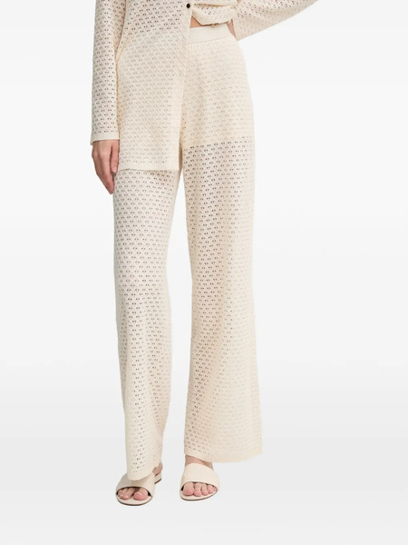  Marc Aurel Openwork-design Trousers - Neutrals 
