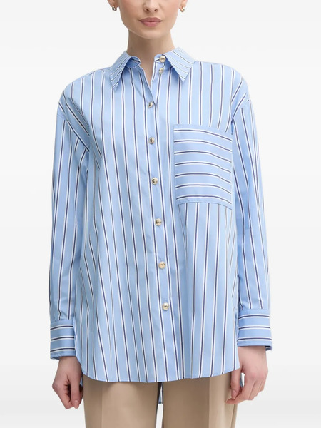  Marc Aurel Striped Shirt - Blue 