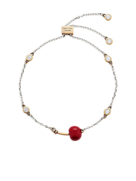  Marc Jacobs Cherry Slider Bracelet - Silver 