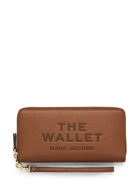  Marc Jacobs Continental Leather Wallet - Brown 