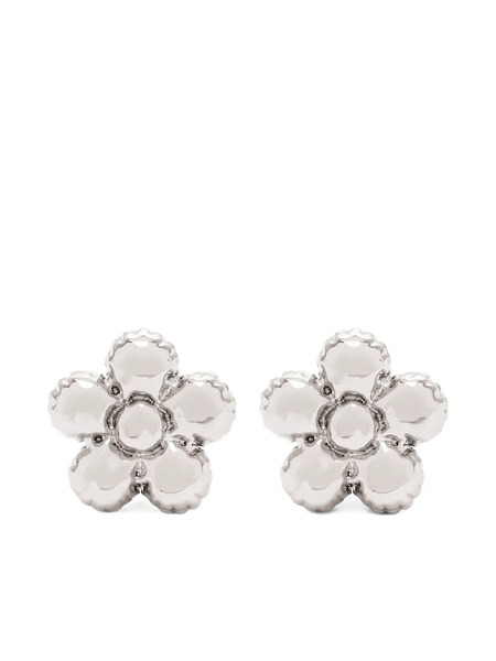  Marc Jacobs Daisy Balloon Stud Earrings - Silver 