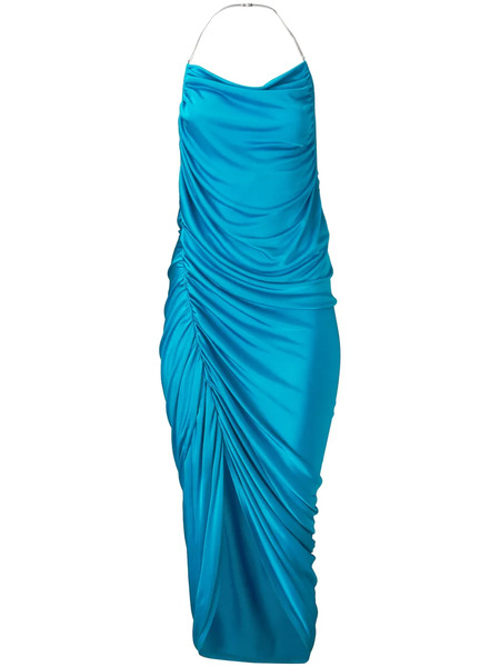  Marc Jacobs Draped Midi Dress - Blue 