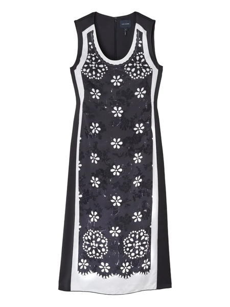  Marc Jacobs Eyelet-floral Dress - Black 