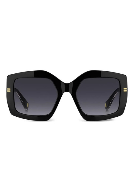  Marc Jacobs Eyewear Geometric-frame Sunglasses - Black 