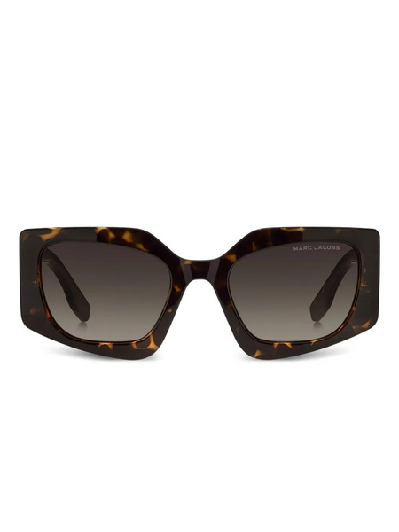  Marc Jacobs Eyewear Geometric-frame Sunglasses - Black 