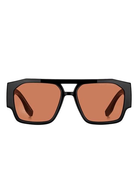  Marc Jacobs Eyewear Geometric-frame Sunglasses - Black 
