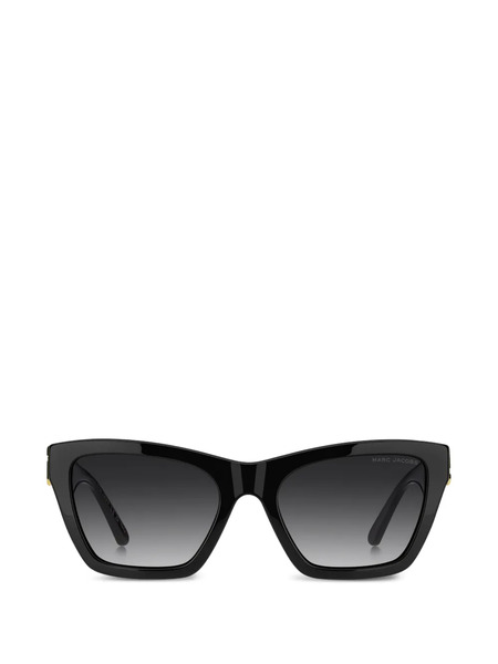  Marc Jacobs Eyewear Logo Sunglasses - Black 