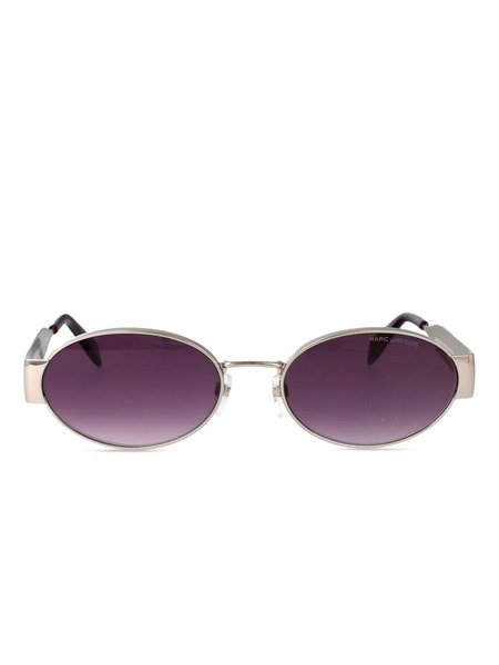  Marc Jacobs Eyewear Oval-frame Sunglasses - Silver 