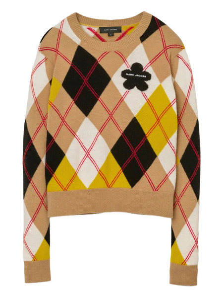  Marc Jacobs Flower-embellished Sweater - Brown 