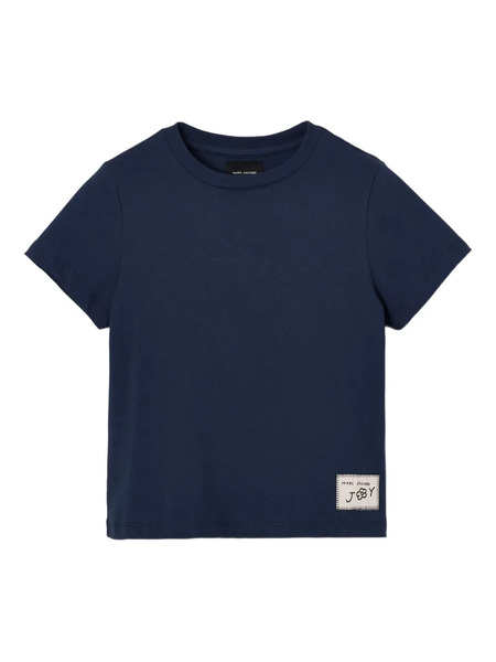  Marc Jacobs Flower-print Cotton T-shirt - Blue 