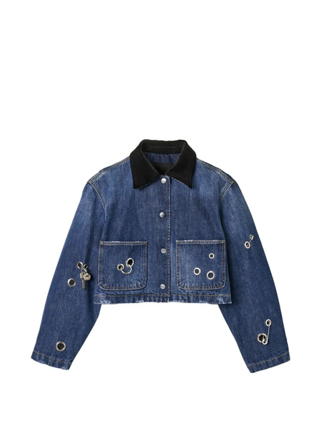  Marc Jacobs Grommet-detail Jacket - Blue 