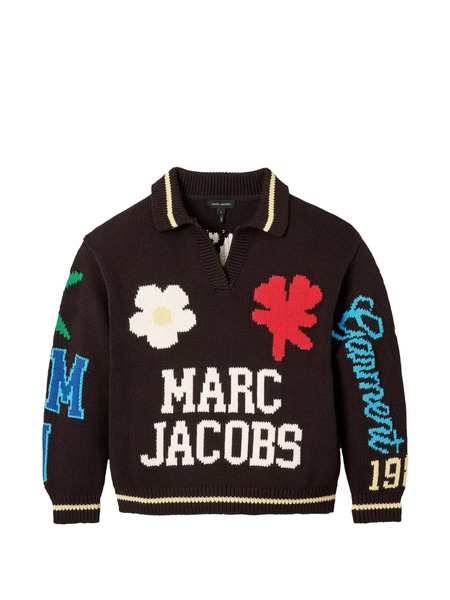  Marc Jacobs Jacquard-motif Sweater - Brown 