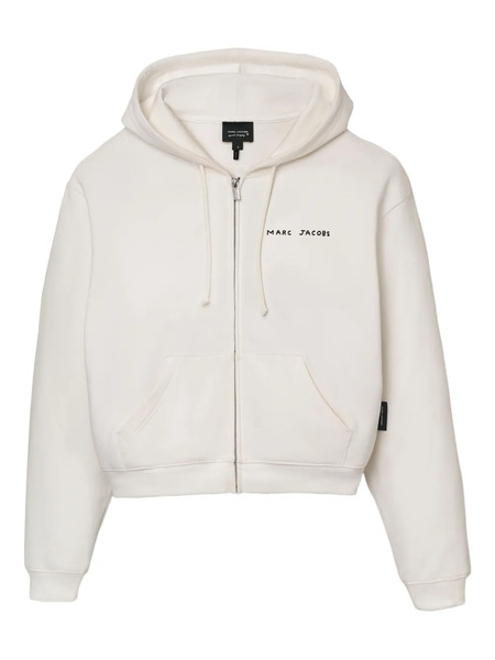  Marc Jacobs Joy Of Falling Zip Hoodie - White 