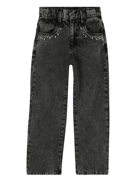  Marc Jacobs Kids Embellished Jeans - Black 