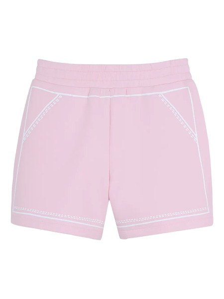  Marc Jacobs Kids Flower- Print Pocket Shorts - Pink 
