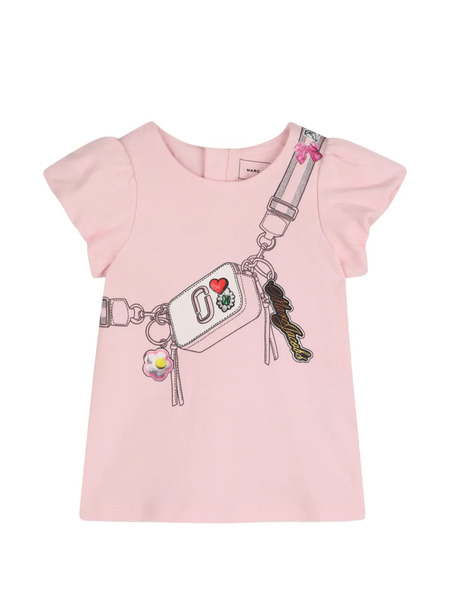  Marc Jacobs Kids Graphic Dress - Pink 