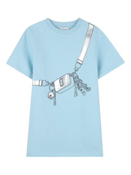  Marc Jacobs Kids Graphic-print Dress - Blue 