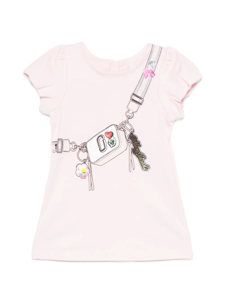  Marc Jacobs Kids Graphic-print Dress - Pink 