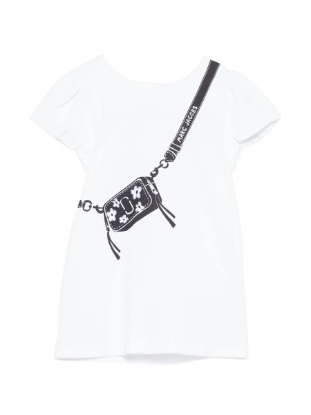  Marc Jacobs Kids Graphic-print Dress - White 