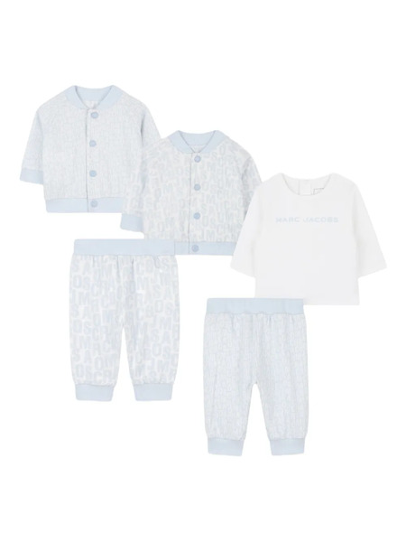  Marc Jacobs Kids Graphic-print Tracksuits (set Of Two) - Blue 