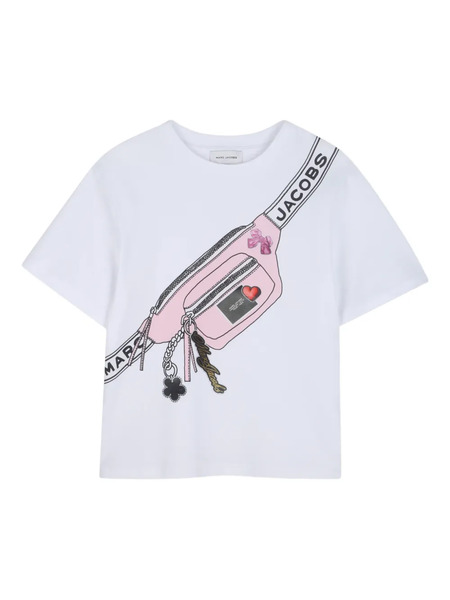  Marc Jacobs Kids Graphic T-shirt - White 