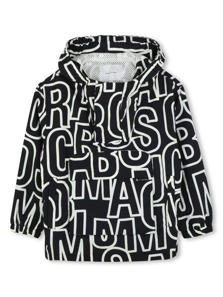  Marc Jacobs Kids Hooded Windbreaker - Black 