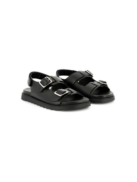  Marc Jacobs Kids Leather Sandals - Black 