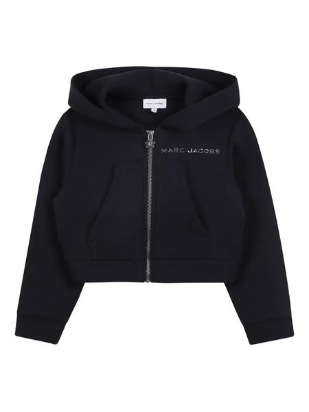  Marc Jacobs Kids Logo-embellished Hoodie - Blue 
