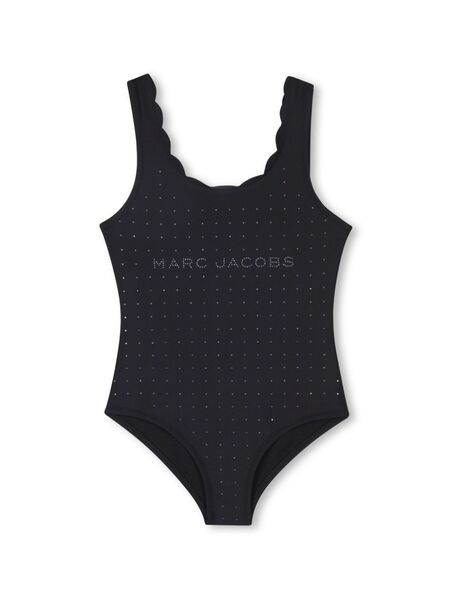  Marc Jacobs Kids Logo-embellished Swimsuit - Black 