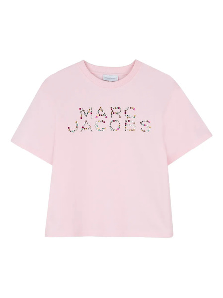  Marc Jacobs Kids Logo-embellished T-shirt - Pink 